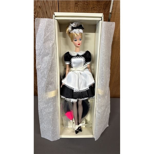 VTG. GOLD LABEL FASHION COLLECTION "THE FRENCH MAID" BARBIE W/GENUINE SILKSTONE BODY *IN ORIGINAL