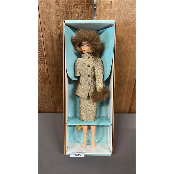 VINTAGE 2001 COLLECTOR'S REQUEST GOLD 'N GLAMOUR BARBIE 1965 DOLL & FASHION REPRODUCTION *IN