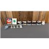 Image 1 : BOX OF ASSORTED CHRISTMAS VILLAGE HOUSES