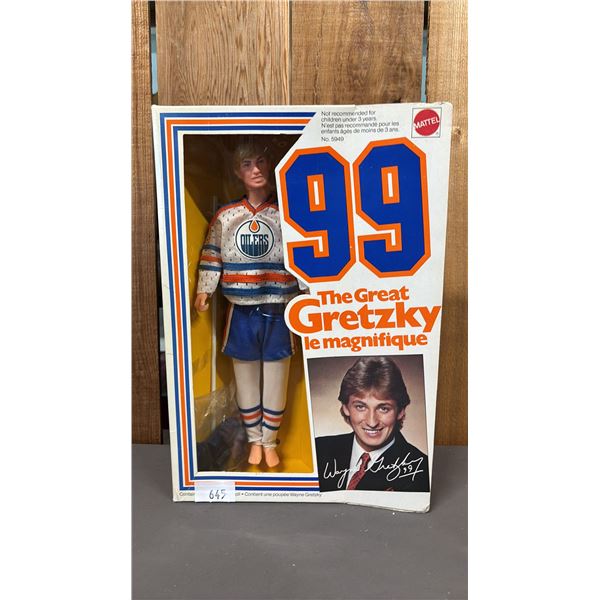 VINTAGE 99 THE GREAT GRETZKY DOLL *IN ORIGINAL BOX*