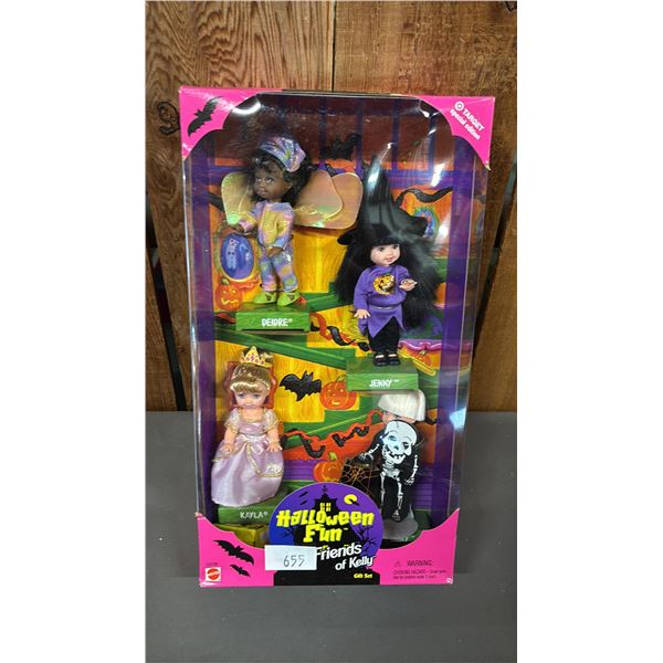 VINTAGE 1998 FRIENDS OF KELLY HALLOWEEN GIFT SET *IN ORIGINAL BOX*