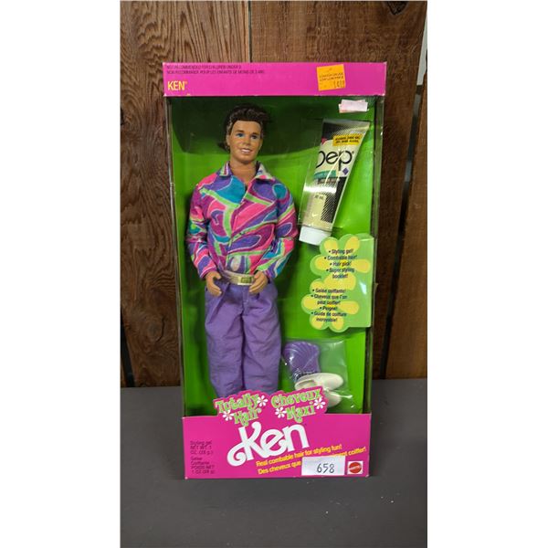 VINTAGE 1991 TOTALLY HAIR KEN *IN ORIGINAL BOX*
