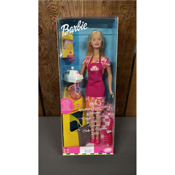 VINTAGE 2001 CHEF BARBIE *IN ORIGINAL BOX*
