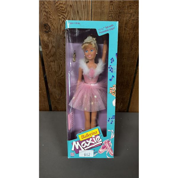 VINTAGE 1989 BALLERINA MAXIE DOLL *IN ORIGINAL BOX*