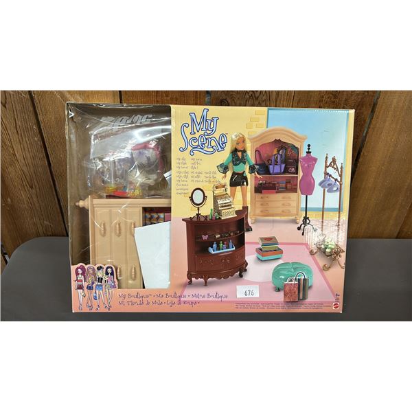 VINTAGE 2002 MY SCENE MY BOUTIQUE PLAYSET *IN ORIGINAL BOX*