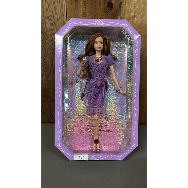 VINTAGE 2007 BIRTHSTONE BEAUTIES COLLECTION "MISS AMETHYST" FEBRUARY BARBIE *IN ORIGINAL BOX*