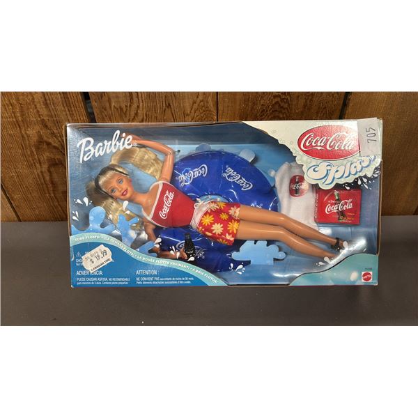 VINTAGE 1999 COCA-COLA SPLASH BARBIE *IN ORIGINAL BOX*