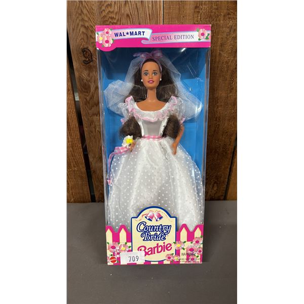 VINTAGE 1994 WALMART EXCLUSIVE COUNTRY BRIDE BARBIE *IN ORIGINAL BOX*