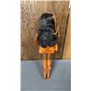 Image 2 : VINTAGE CHRISTIE DOLL WITH CUSTOM METALLIC ORANGE OUTFIT & MESH BAG