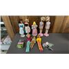Image 1 : BOX OF ASSORTED VINTAGE BARBIES *NOT IN BOXES*