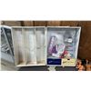Image 4 : ASSORTED VINTAGE BARBIES IN VINTAGE VINYL WORD OF BARBIE DOLL TRUNK