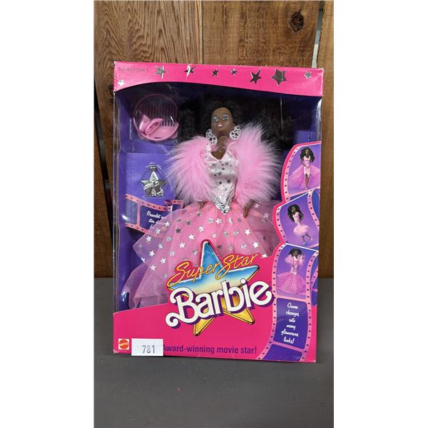 VINTAGE 1986 SUPER STAR AFRICAN AMERICAN EDITION BARBIE *IN ORIGINAL BOX*