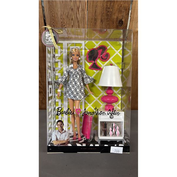 VINTAGE 2009 BARBIE LOVES JONATHAN ADLER DOLL *IN ORIGINAL BOX*