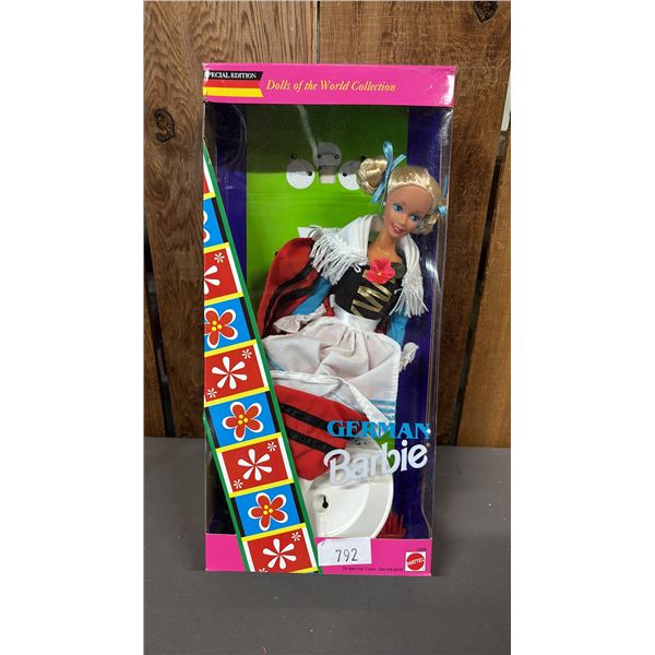 VINTAGE 1994 DOLLS OF THE WORLD COLLECTION GERMAN BARBIE *IN ORIGINAL BOX*
