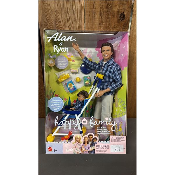 VINTAGE 2002 HAPPY FAMILY DAD & SON ALLAN & RYAN *IN ORIGINAL BOX*