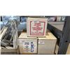 Image 3 : 4 BOXES OF METAL DOLL STANDS
