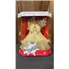 Image 1 : VINTAGE 1989 HAPPY HOLIDAYS BARBIE*IN ORIGINAL BOX*