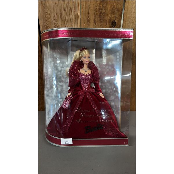 VINTAGE 2002 HOLIDAY CELEBRATION BARBIE *IN ORIGINAL BOX*