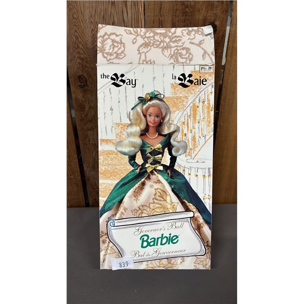 VINTAGE 1995 THE BAY EXCLUSIVE GOVERNOR'S BALL BARBIE *IN ORIGINAL BOX*