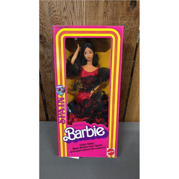 VINTAGE 1982 DOLLS OF THE WORLD COLLECTION SPANISH BARBIE *IN ORIGINAL BOX*
