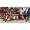 Image 1 : SHELF OF ASSORTED VINTAGE BARBIE & KEN DOLLS *NO BOXES*