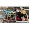 Image 2 : SHELF OF HALLMARK KEEPSAKE BARBIE ORNAMENTS, ASSORTED HALLMARK KEEPSAKE ORNAMENTS, BARBIE CLOTHES,