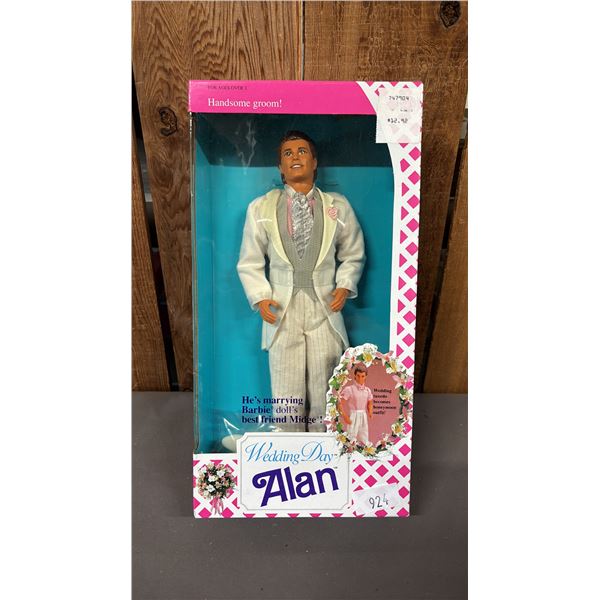 VINTAGE 1990 WEDDING DAY ALAN *IN ORIGINAL BOX*