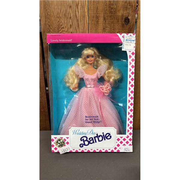 VINTAGE 1990 WEDDING DAY BRIDESMAID BARBIE *IN ORIGINAL BOX*