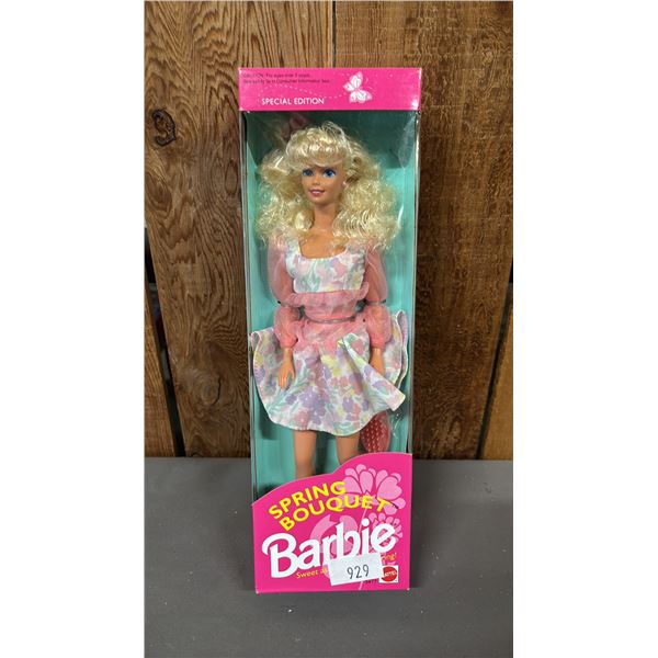 VINTAGE 1992 SPRING BOUQUET BARBIE *IN ORIGINAL BOX*