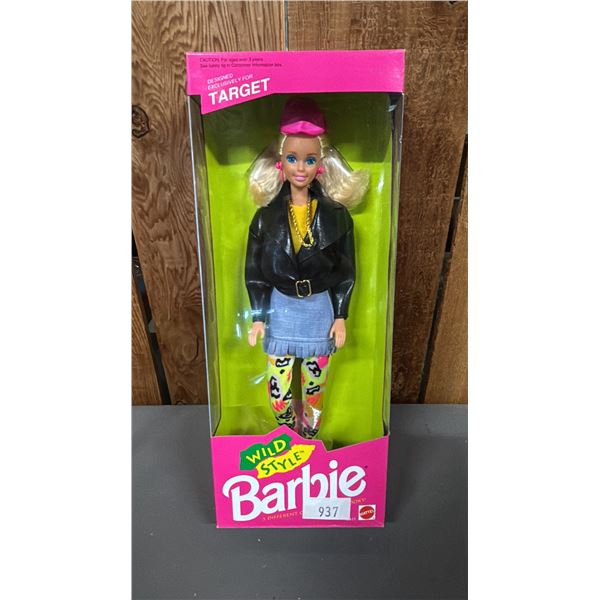 VINTAGE 1992 TARGET EXCLUSIVE WILD STYLE BARBIE *IN ORIGINAL BOX*