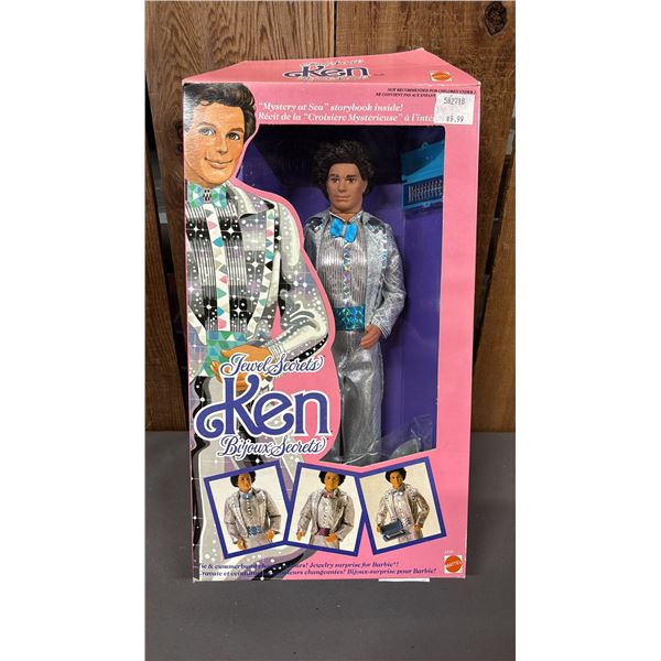 VINTAGE 1986 JEWEL SECRETS KEN *IN ORIGINAL BOX*