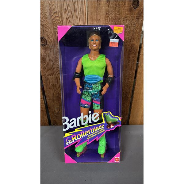 VINTAGE 1991 ROLLERBLADE KEN *IN ORIGINAL BOX*