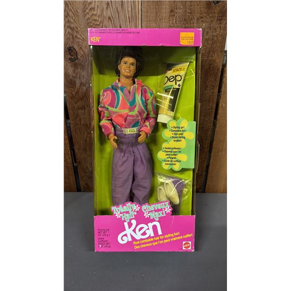 VINTAGE 1991 TOTALLY HAIR KEN *IN ORIGINAL BOX*
