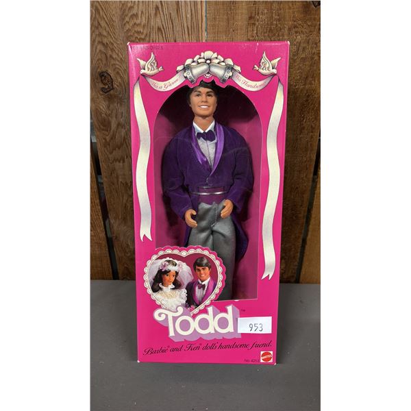 VINTAGE 1982 GROOM TODD DOLL *IN ORIGINAL BOX*