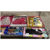 Image 2 : SHELF OF ASSORTED BARBIE CLOTHES *IN SEALED PACKAGES*