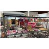 Image 1 : SHELF OF ASSORTED BARBIE COLLECTIBLES, MINIATURE FURNITURE & MORE