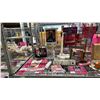 Image 2 : SHELF OF ASSORTED BARBIE COLLECTIBLES, MINIATURE FURNITURE & MORE