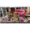 Image 3 : SHELF OF ASSORTED BARBIE COLLECTIBLES, MINIATURE FURNITURE & MORE
