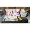 Image 1 : BOX OF ASSORTED VINTAGE BARBIE CLOTHES