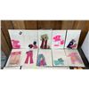 Image 2 : BOX OF ASSORTED VINTAGE BARBIE CLOTHES
