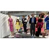 Image 2 : (11) ASSORTED VINTAGE BARBIE & KEN DOLLS WITH STANDS *NO BOXES*