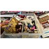 Image 3 : SHELF OF ASSORTED VINTAGE BARBIE & OTHER DOLL FURNITURE, DOLL HOUSE & MORE