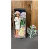 Image 1 : VINTAGE BARBIE WITH CUSTOM OUTFIT, EASTER BASKETS, DECORATED EASTER THEMED TREE, STAND & MORE