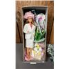 Image 2 : VINTAGE BARBIE WITH CUSTOM OUTFIT, EASTER BASKETS, DECORATED EASTER THEMED TREE, STAND & MORE