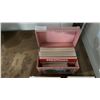 Image 2 : 2 HALLMARK KEEPSAKES BARBIE ORNAMENTS & CARD FILE BOX WITH EMPTY FILE CARDS & VINTAGE BUSINESS CARDS