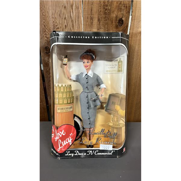 VINTAGE 1997 "I LOVE LUCY" EPISODE 30 "LUCY DOES A TV COMMERCIAL DOLL *SEALED IN ORIGINAL BOX*