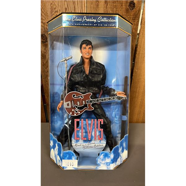 VINTAGE 1998 ELVIS DOLL: CELEBRATING THE 30TH ANNIVERSARY OF HIS '68 TELEVISION APPEARANCE *IN