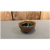 Image 1 : DARK GLAZED WINE BOWL
