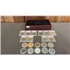 Image 1 : COLLECTION OF VARIOUS CASED TOKEN & COINS *AUTHENTICATION UNKNOWN*