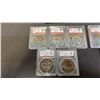 Image 2 : COLLECTION OF VARIOUS CASED TOKEN & COINS *AUTHENTICATION UNKNOWN*